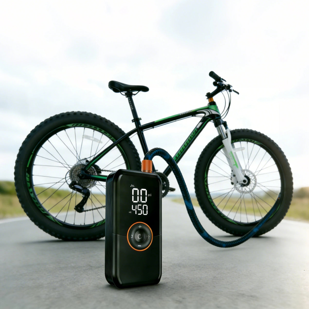 NoviCart™ Portable Cordless Tire Inflator – 150 PSI