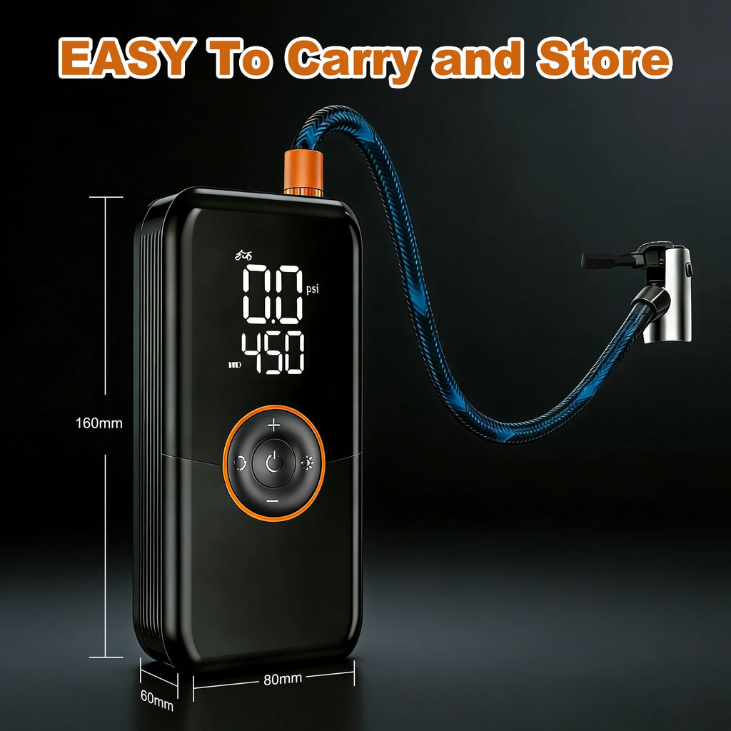 NoviCart™ Portable Cordless Tire Inflator – 150 PSI